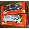 Image 2 : Coca Cola set of pick up trucks