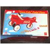 Image 1 : Brand new in box  Coca Cola Circle K Airplane (red) - Airplane pedal car