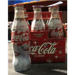 Coca Cola Christmas edition 2005 (Bottles and Case)