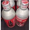 Image 3 : 4 Aluminium Coca Cola Fifa world cup bottles