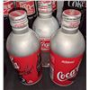 Image 2 : 4 Aluminium Coca Cola Fifa world cup bottles