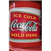 Image 2 : Vintage Coca Cola Cooler and Coca Cola branded Tin Bucket