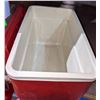 Image 4 : Vintage Coca Cola Cooler and Coca Cola branded Tin Bucket