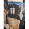 Image 2 : Movie set costume accessories, golden chains and 2 traditional mongolain hats