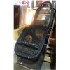 Image 2 : Important prop torture chair, steel/metal LED Lights made especially for show - 60" H x 64 L