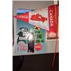 Image 2 : Coke metal sign, decorative wall plate and 2009 Olympic flag