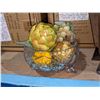 Image 2 : Fake Fruits, Glass Bowl, Magazines Rack, Long Match Sticks, Mini Fire Place Equipment