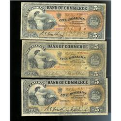 Lot of three notes.  Canadian Bank of C
