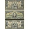Image 1 : Lot of 3 small size chartered notes, B