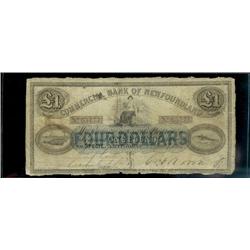 Commercial Bank of Newfoundland  1867