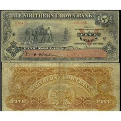 The Northern Crown Bank  $5  1908  Seri