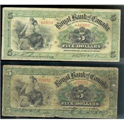 Lot of two notes. The Royal Bank of Can