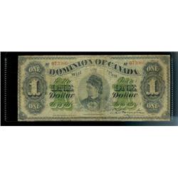 DC-8b  1878  $1  D016149  Scalloped bor