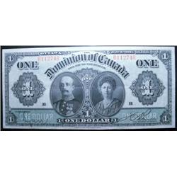 DC-18d  1911 $1  611274 Series B  Black