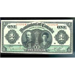 DC-18di  1911 $1  613284-W Series D  Bl