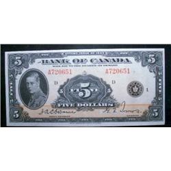BC-5  1935  $5  English text  A720651