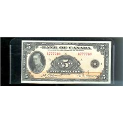 BC-5  1935  $5  English text  A777740.