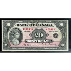 BC-9b  1935  $20  Small seal  English t