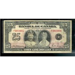 1935  $25  French text  BC-12  F002004,