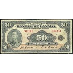 BC-14  $50  1935  French text  F03141