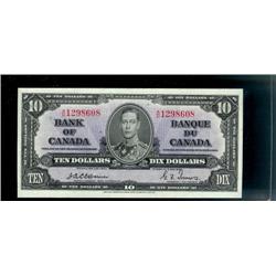 BC-24a  1937  $10 Osborne  A/D1298608 o