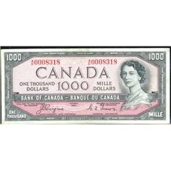 BC-36  $1000  1954  Devils face EF  A/K