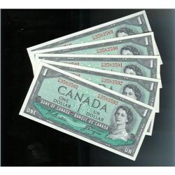 A lovely run of five consecutive BC-37a