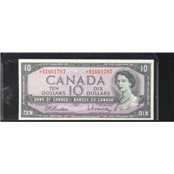 BC-40bA, 1954 $10 *BD AU.  A nice brigh
