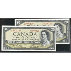 BC-41a, 1954 $20 Original UNC.  A lot o