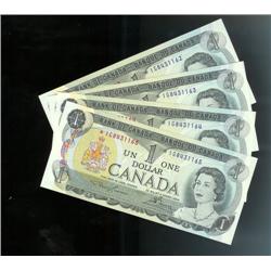 A lovely run of four consecutive replac