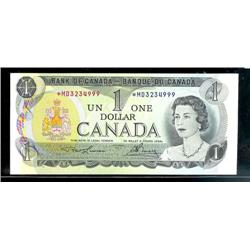 EXCESSIVELY RARE *M/D REPLACEMENT NOTE.