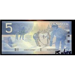 2005 $5 Insert notes.  BC-62bA prefix H