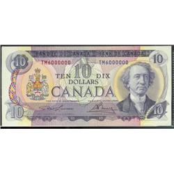 Million numbered note TM6000000  $10  1