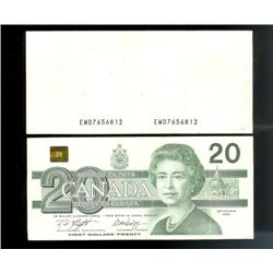 Major  ERROR sequential pair. 1991  $20