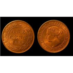 1897  ICCS MS66 Red,  100% wine red lus