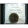 Image 1 : 1900 1¢ ICCS MS63 Lustrous Brown.  Lots