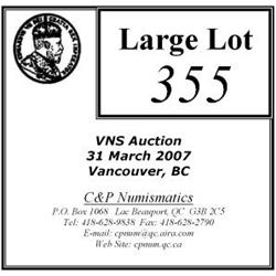 Large lot of 486 George V Large cents d