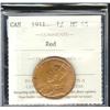 Image 1 : 1911 1¢ ICCS MS65 Red.  Exceptionally c