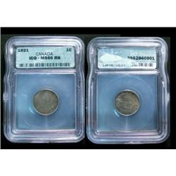 1921 1¢ ICG MS66RB.  A stunning example