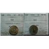 Image 1 : 1939 1¢ ICCS MS65RD & 1944 ICCS MS62RD.