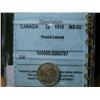 Image 1 : 1910 Round Leaves 5¢  CCCS MS60.  Light
