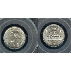 1939  5¢  PCGS MS66. Well struck with f