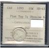 Image 1 : 1893 Flat top  ICCS MS63, fully struck