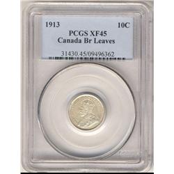 1913 10¢.  A spectacular high grade Bro