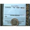 Image 1 : 1920 10¢ CCCS MS64.  Light to medium au