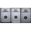 Image 1 : 1945, 1946 & 1947 10¢ all NGC MS64.  A