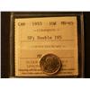 Image 1 : 1953 SF Double 195 10¢  ICCS MS65.  Att