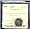Image 1 : 2000P 10¢  ICCS MS65.  A Gem example wi