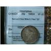 Image 1 : 1880H Narrow O over Wide O  25¢  CCCS V