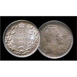 1905 25¢ PCGS MS64.  Superbly toned Bel